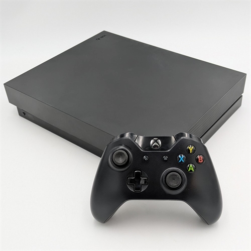 XBOX One X - Black - 1TB HDD - Original Box - Console - SNR 006940184617 (B Grade) (Used)